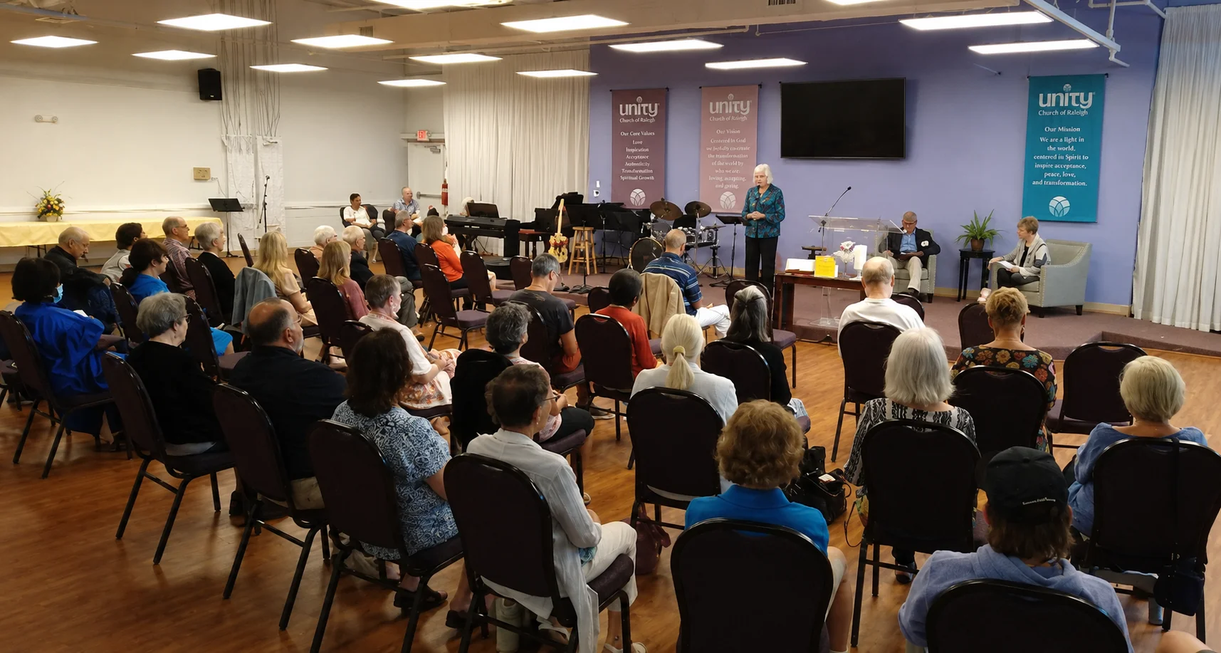 Unity of Raleigh congregation gathered for Celebration Service